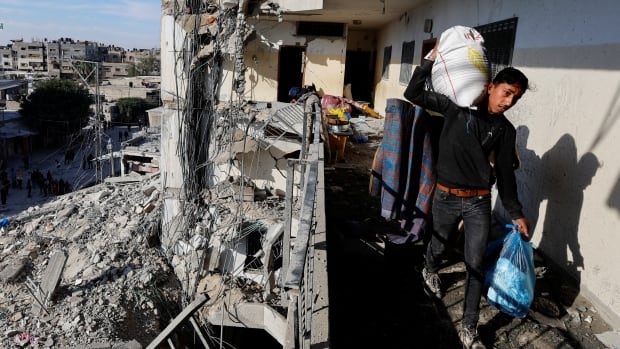 Israeli airstrike hits 12-storey building in Rafah, residents say