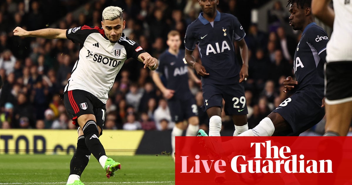 Fulham v Tottenham: Premier League – live | Premier League
