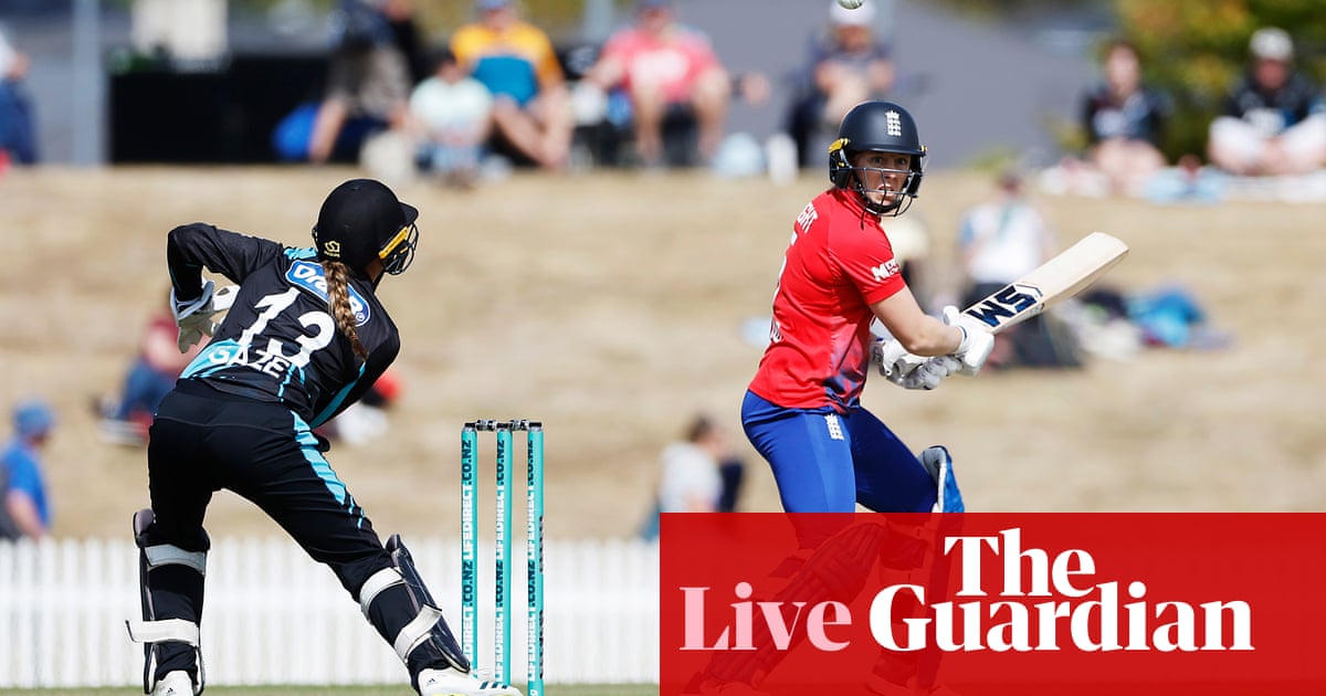 England beat New Zealand by 15 runs in second women’s T20 international – as it happened | Women's cricket