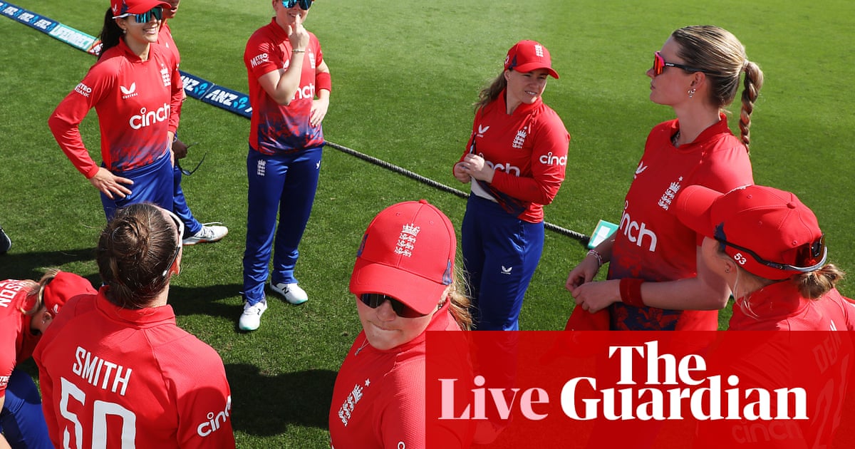 New Zealand v England: fourth women’s T20 international – live | Women's cricket
