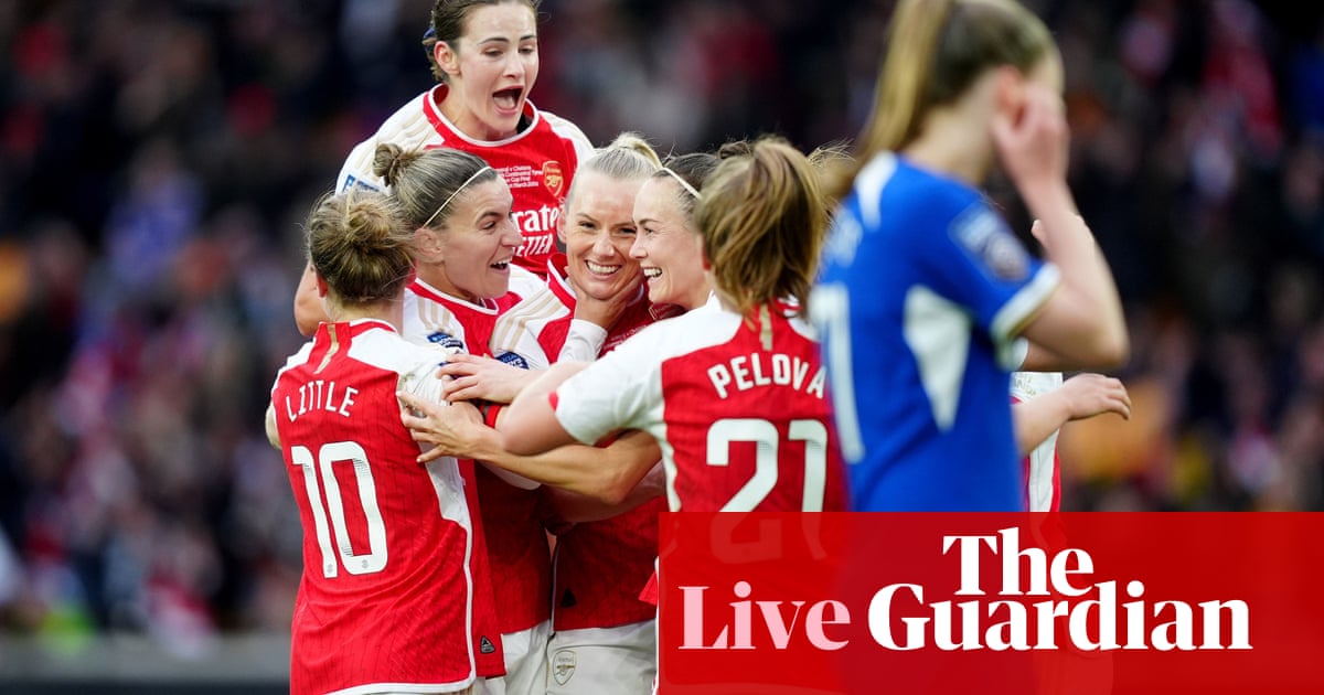 Arsenal 1-0 Chelsea: Blackstenius hits extra-time winner in Continental Cup final – live | Women’s football