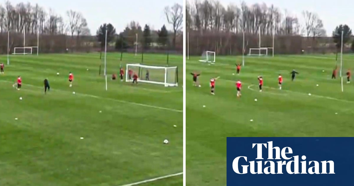 Doncaster Rovers manager Grant McCann scores sensational goal in training – video | Football