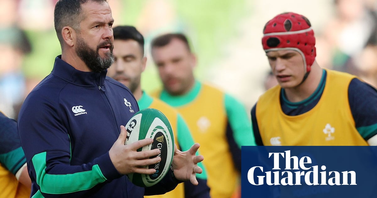 Andy Farrell: tactician, analyst, leader … and the master at bouncing back | Andy Farrell