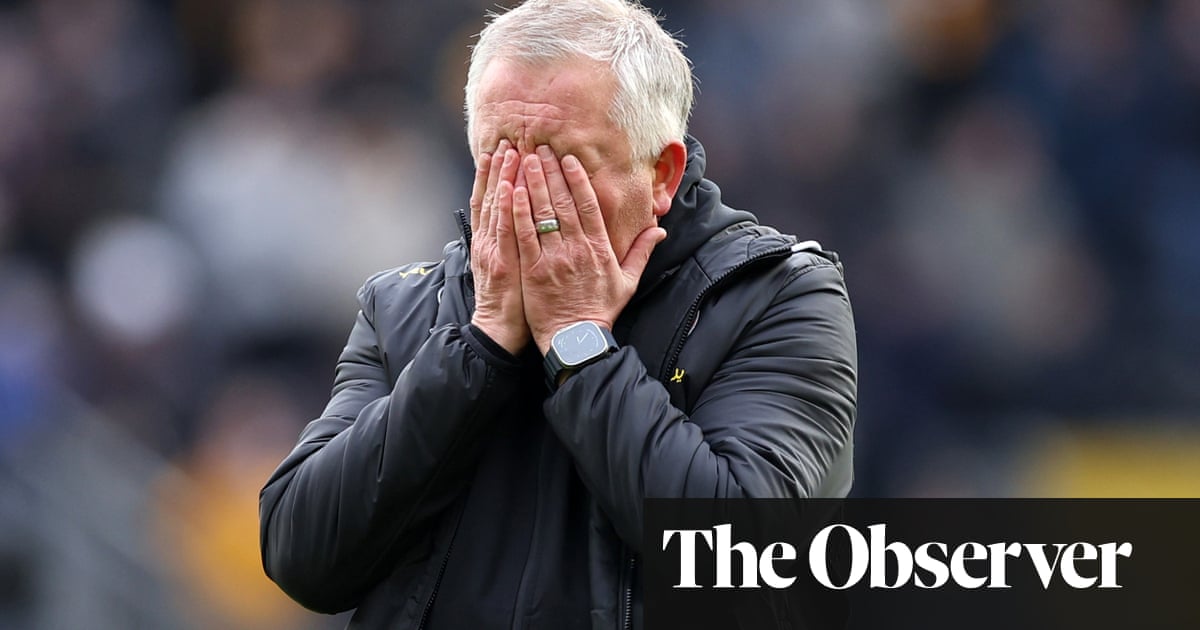 Chris Wilder’s chaotic Sheffield United return looks doomed to end in failure | Sheffield United