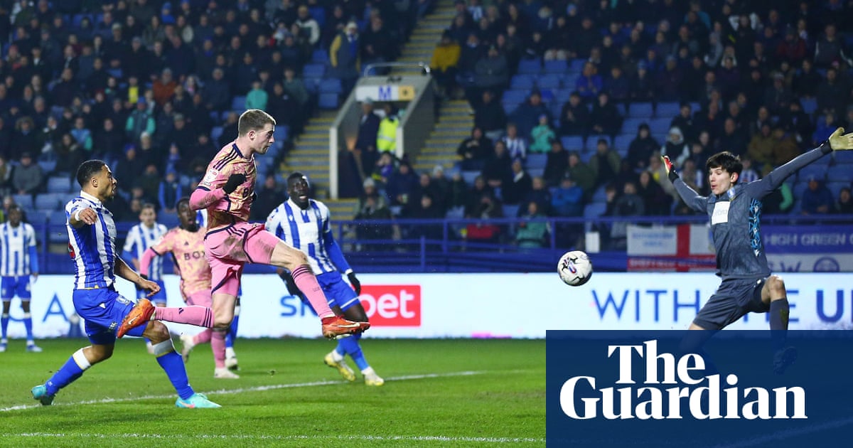 Leeds boost promotion push with derby win at Sheffield Wednesday | Championship