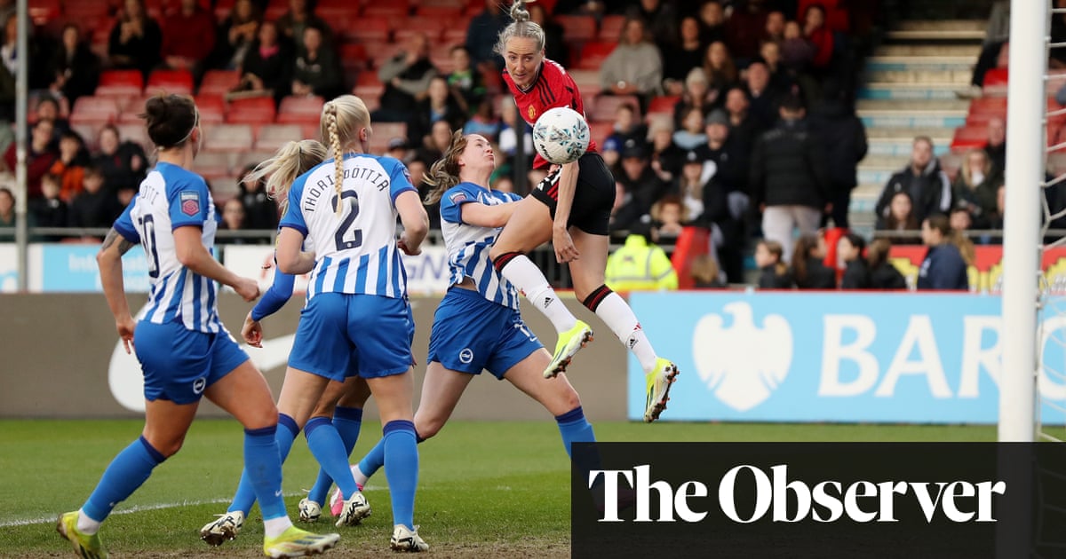 Women’s FA Cup: Turner and Parris lead Manchester United rout of Brighton | Women's FA Cup