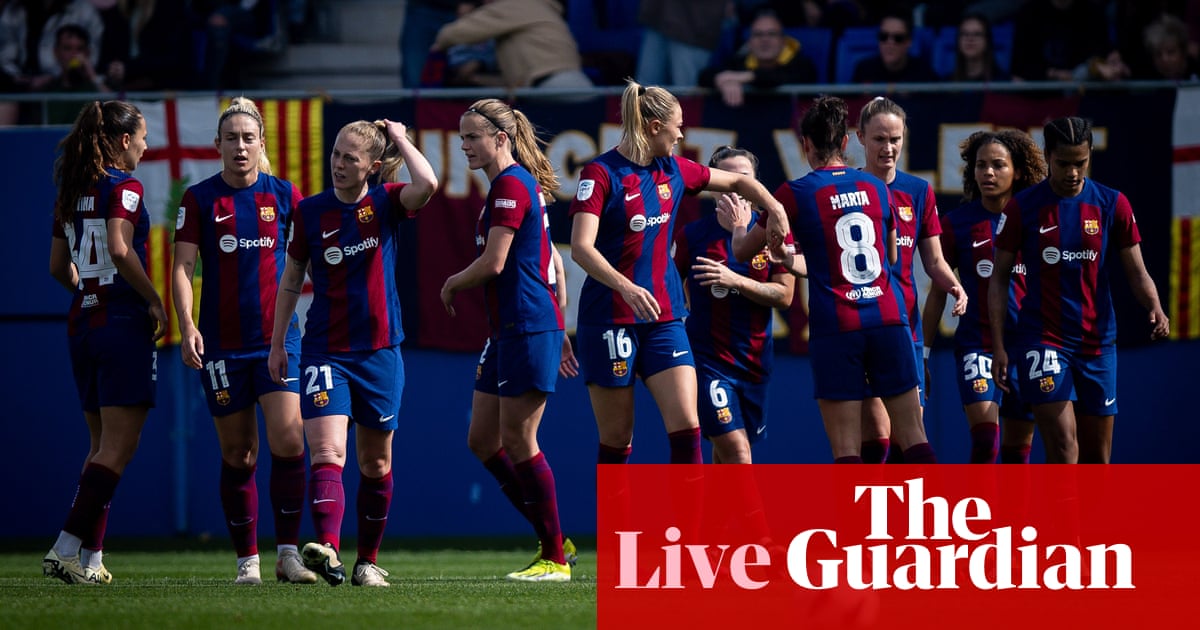 Brann v Barcelona: Women’s Champions League quarter-final, first leg – live | Women’s Champions League