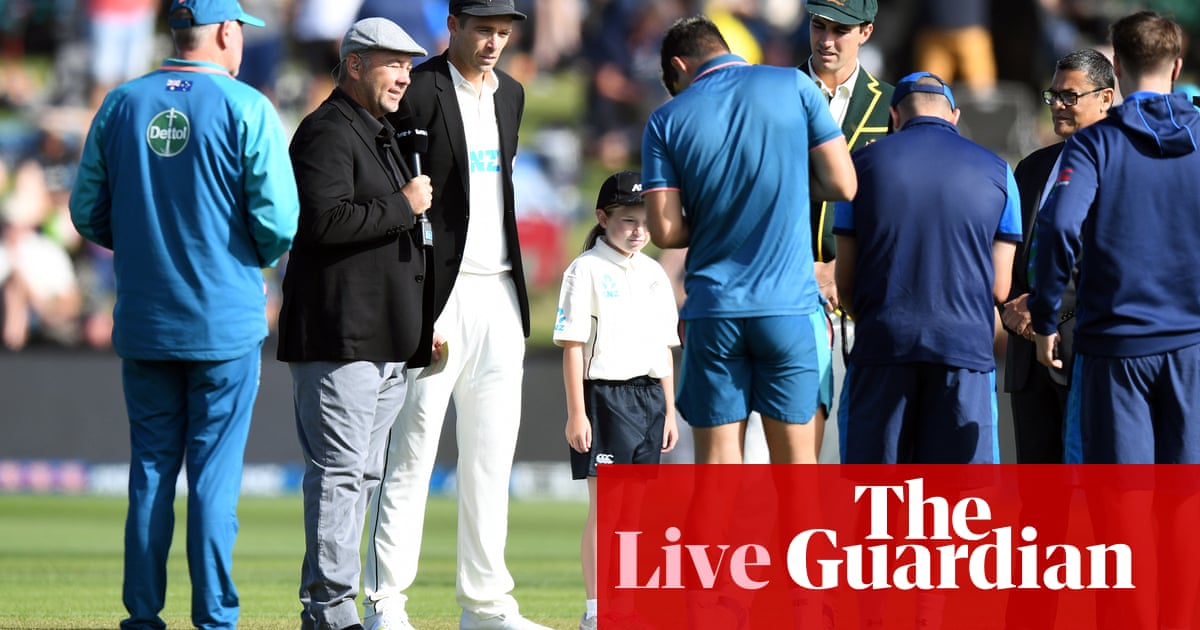New Zealand v Australia: second Test, day one – live | Australia cricket team