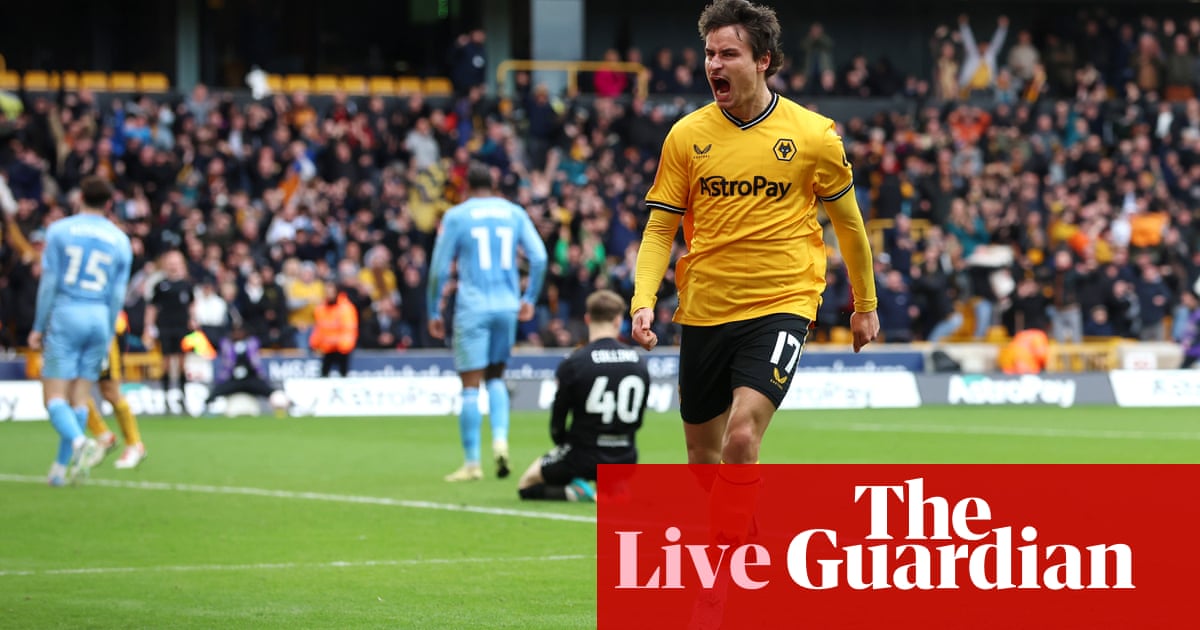 Wolves v Coventry: FA Cup quarter-final – live | FA Cup