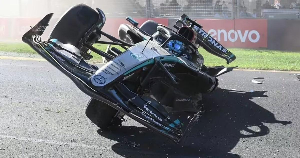 Fernando Alonso penalised over crash that left George Russell screaming in terror