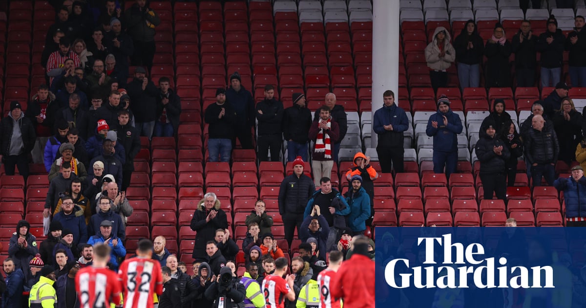 Sheffield United’s meek surrender and the clackety-clacking of empty seats | Soccer