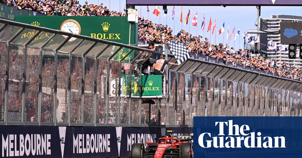 Carlos Sainz wins Australian F1 Grand Prix in one-two finish for Ferrari | Formula One