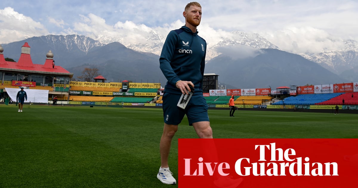 India v England: fifth Test, day one – live | England in India 2024