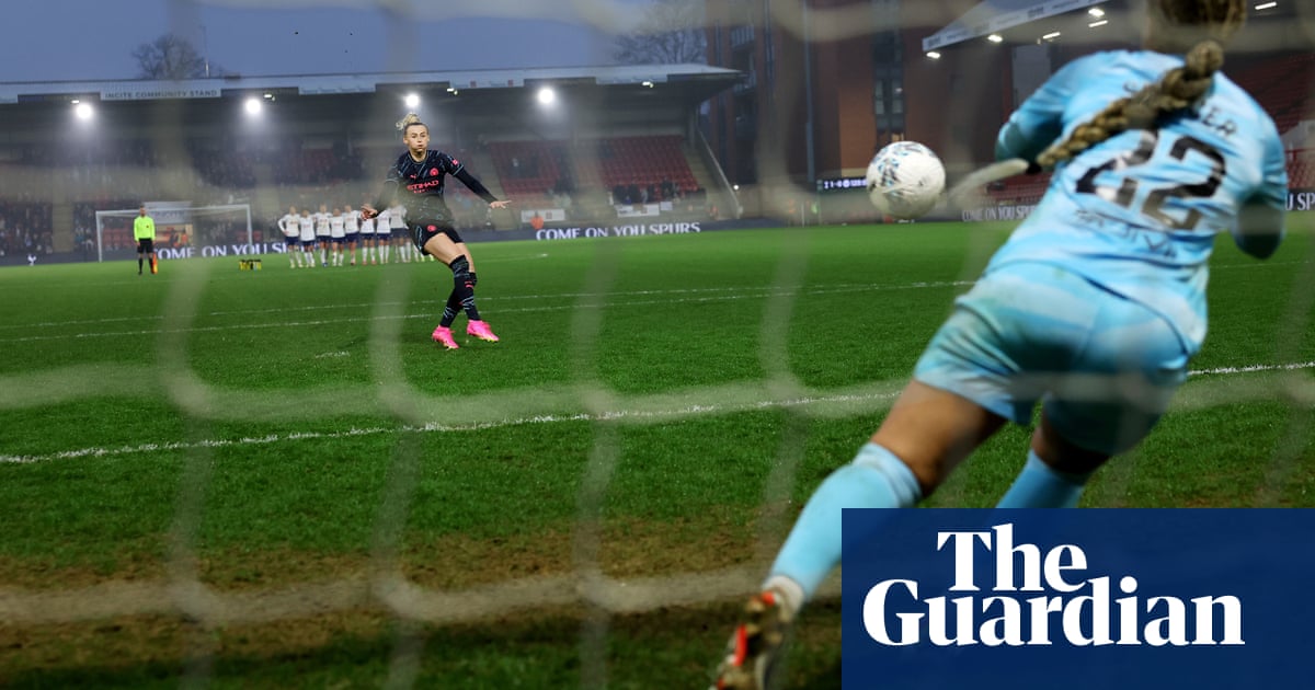 Tottenham into FA Cup last four after shootout win over Manchester City | Women's FA Cup