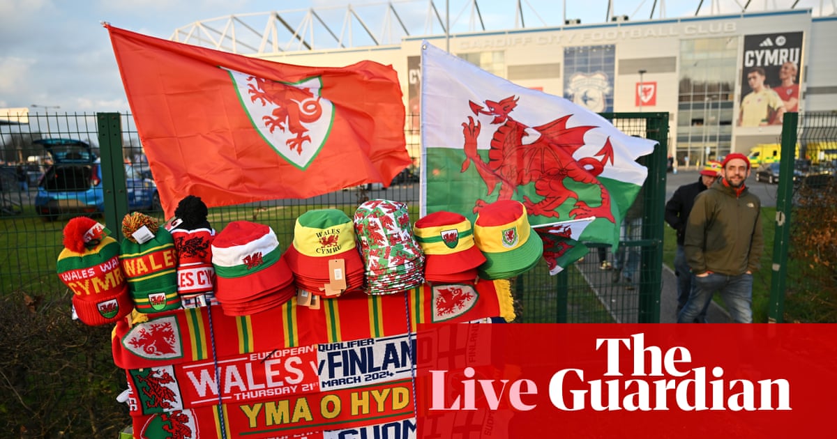 Wales v Finland: Euro 2024 qualifying playoff semi-final – live | Euro 2024 qualifying
