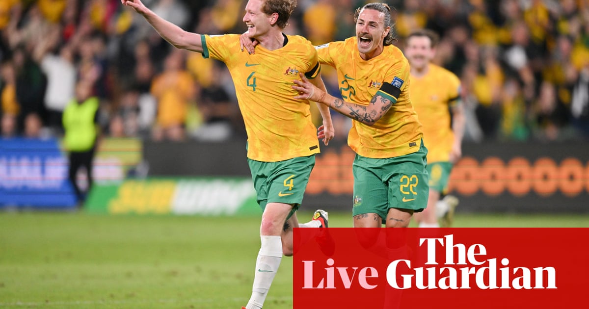 Australia 2-0 Lebanon: World Cup qualifier – as it happened | Australia
