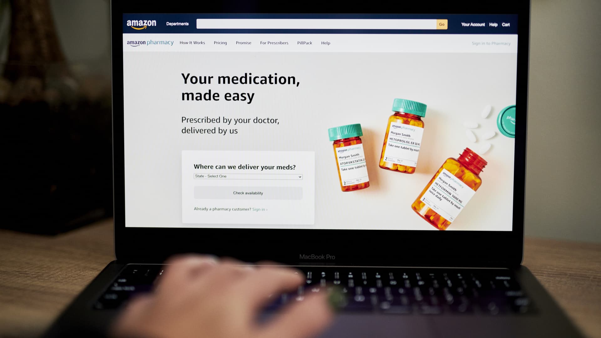 Amazon launches same-day prescription delivery in New York, LA