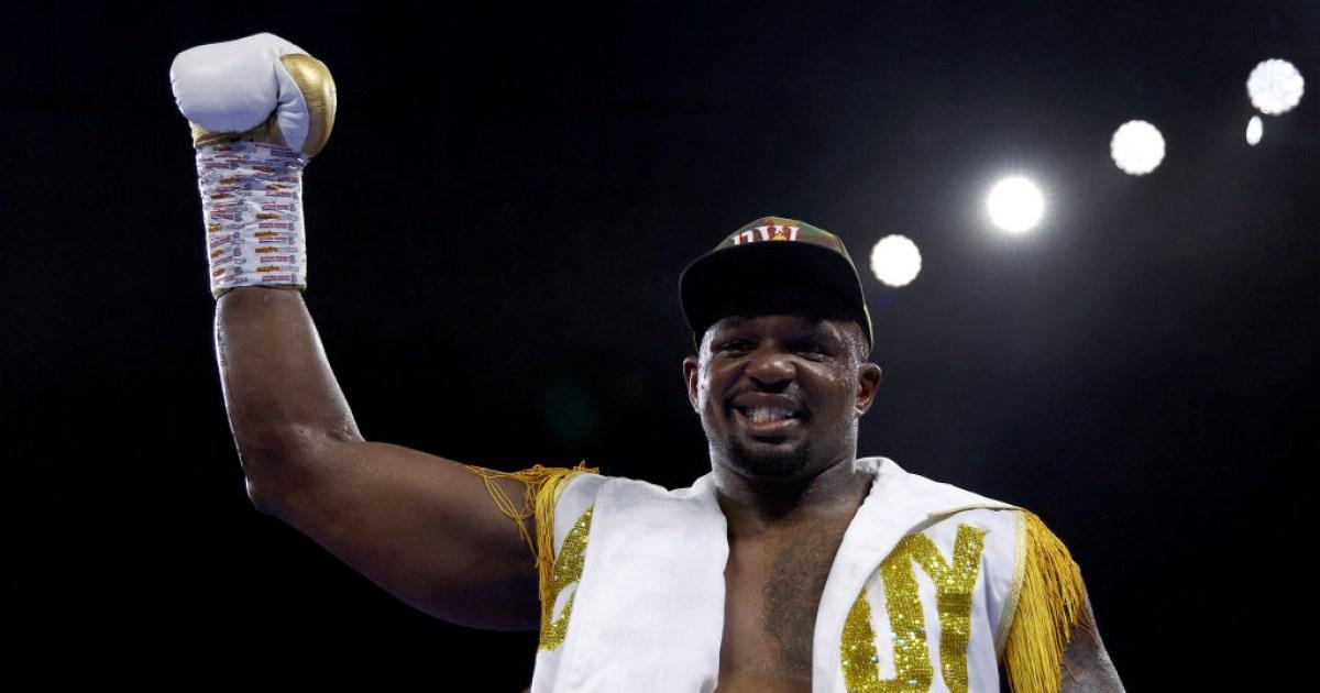 Dillian Whyte breaks silence after drugs ban overturned