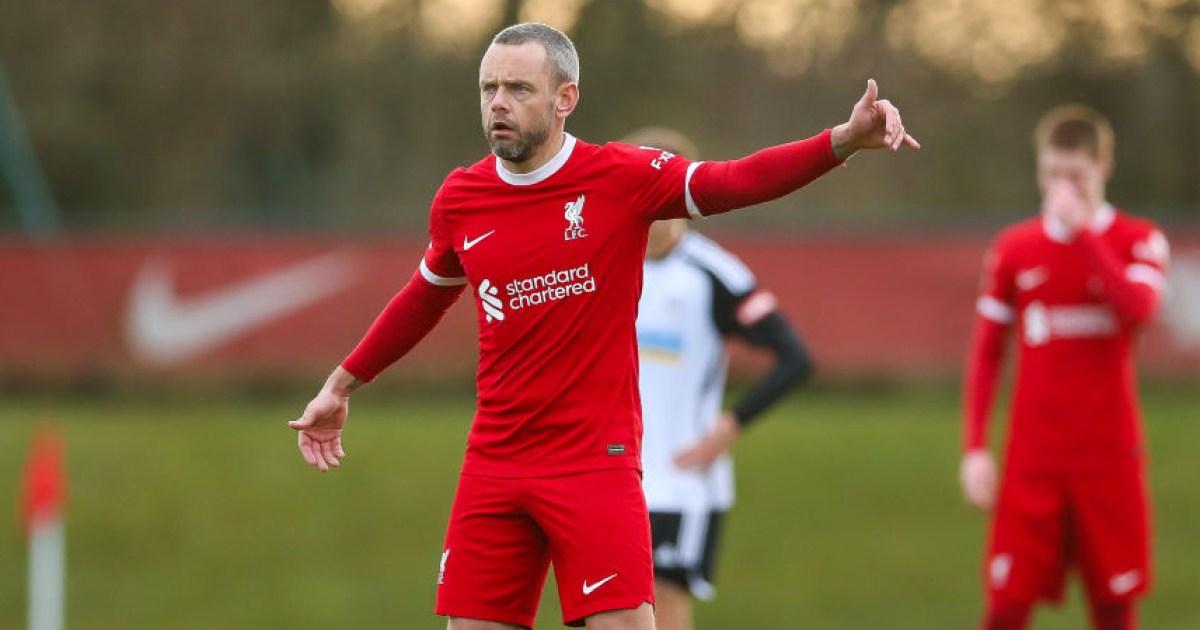 Forgotten Liverpool man sent-off for Under-21s as player-coach | Football