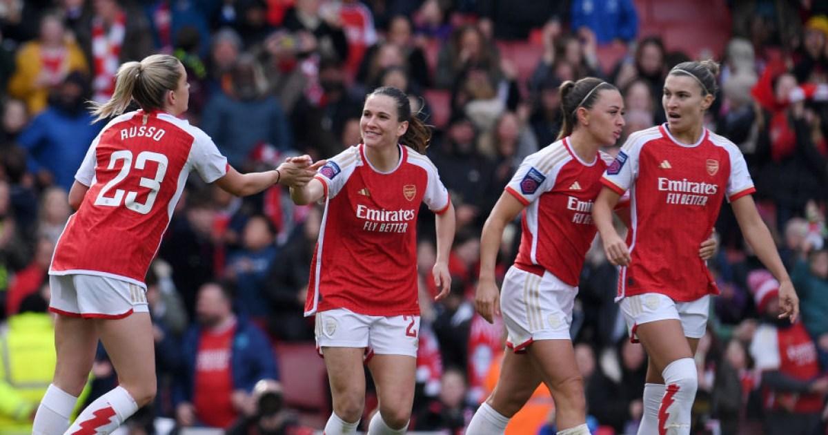 Arsenal Women crowds larger than 10 Premier League teams | Football