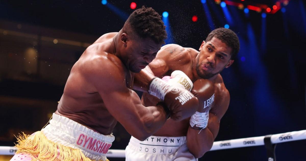 Francis Ngannou urged to consider boxing retirement after Anthony Joshua loss