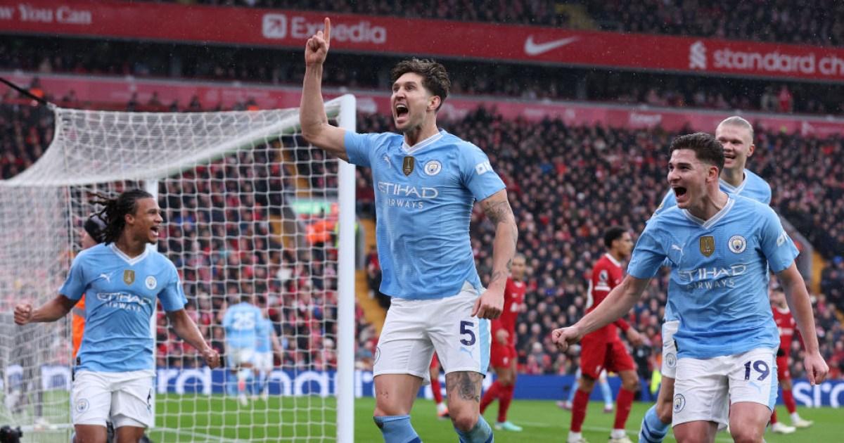 Why John Stones' goal for Man City against Liverpool wasn't disallowed | Football