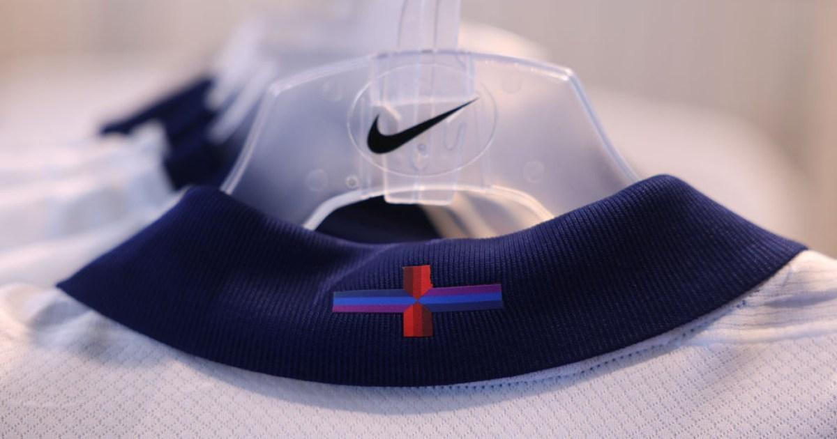 The reason Nike changed England flag on new kit revealed | Football