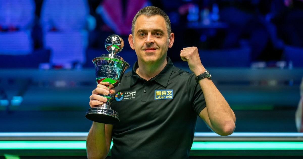 Saudis promise even more cash as Ronnie O'Sullivan wins World Masters of Snooker