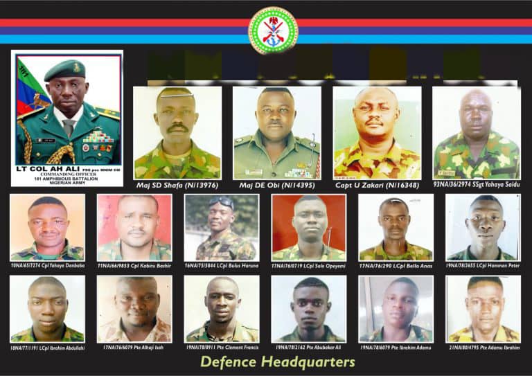 Slain soldiers for burial today, military demands killers’ capture