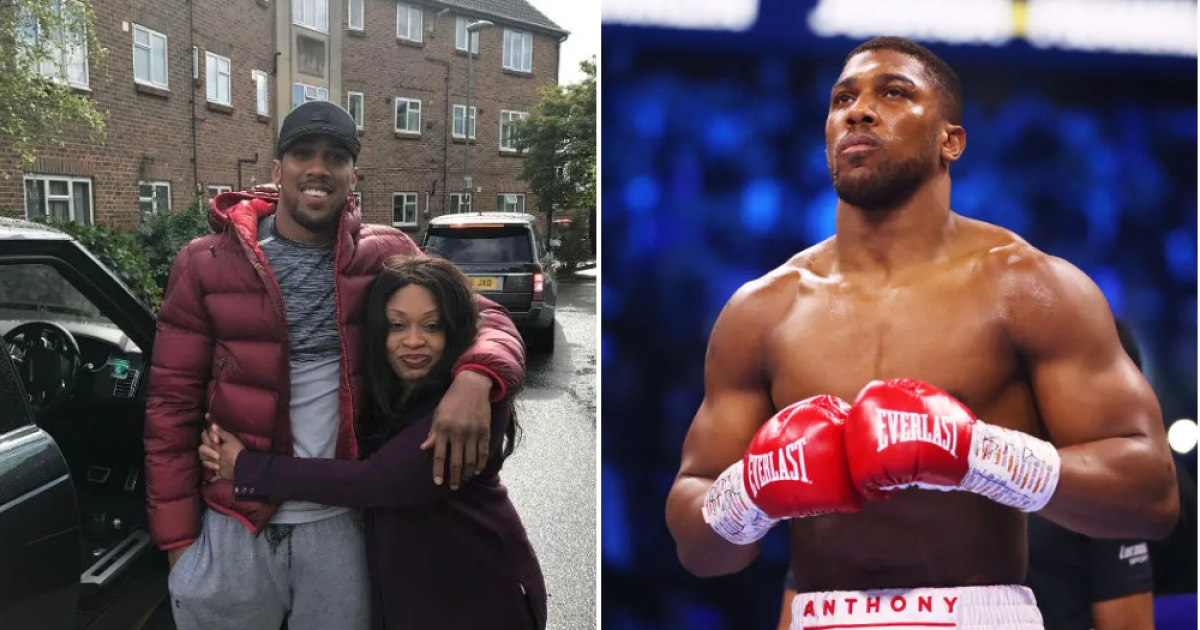 Anthony Joshua reveals why he is still living at home with his mum