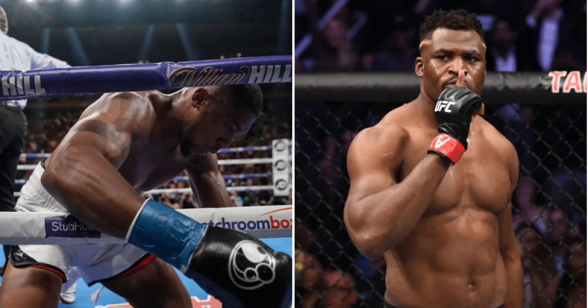 Anthony Joshua CAN'T 'climb off the canvas' like Tyson Fury against Francis Ngannou