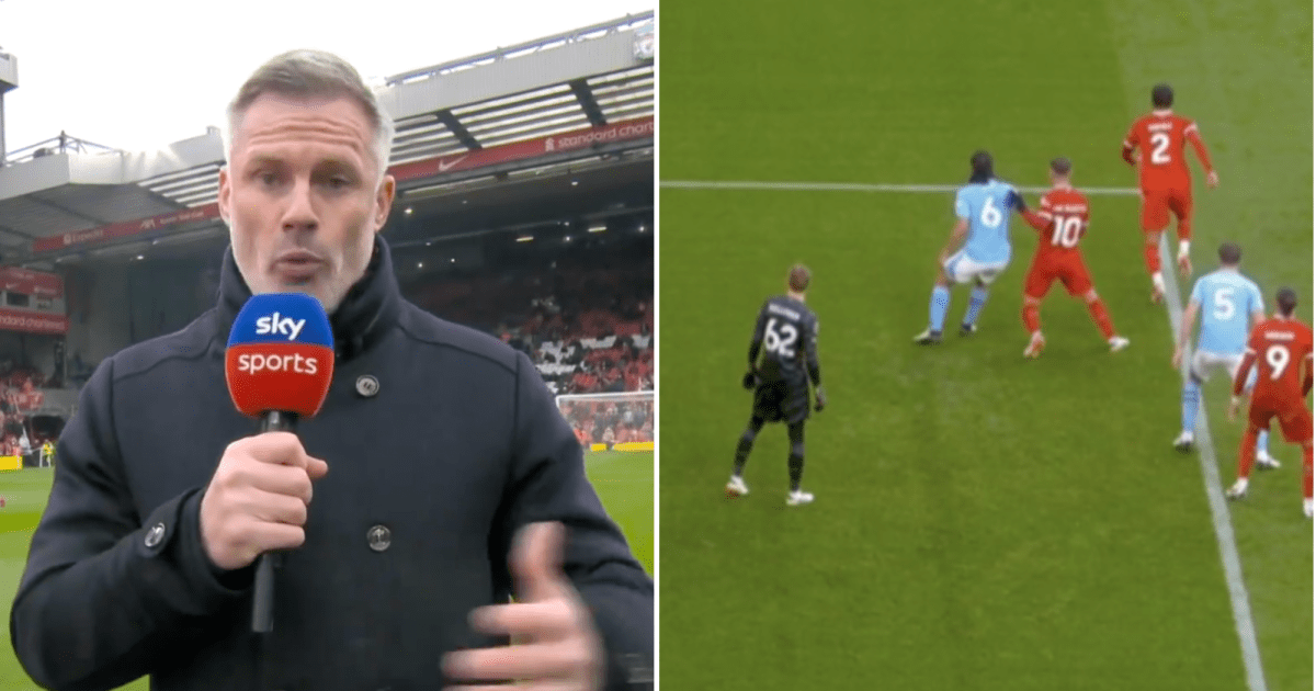 Jamie Carragher criticises Liverpool ace for his role in Man City goal | Football