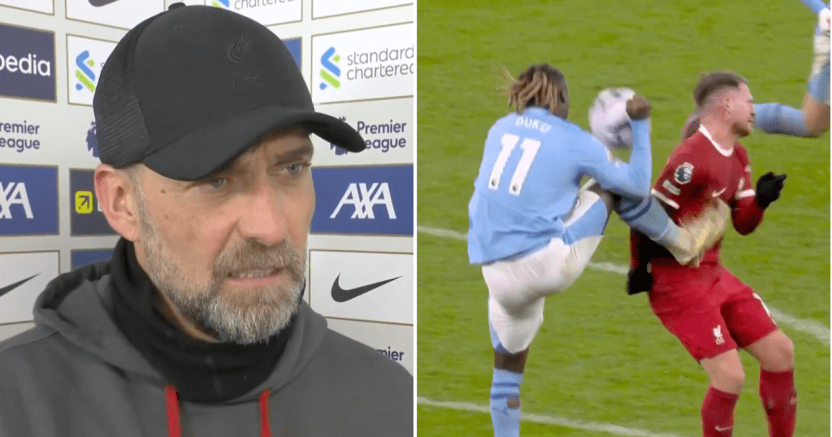 Jurgen Klopp takes aim at Mike Dean as he blasts late penalty decision in Liverpool draw with Man City | Football