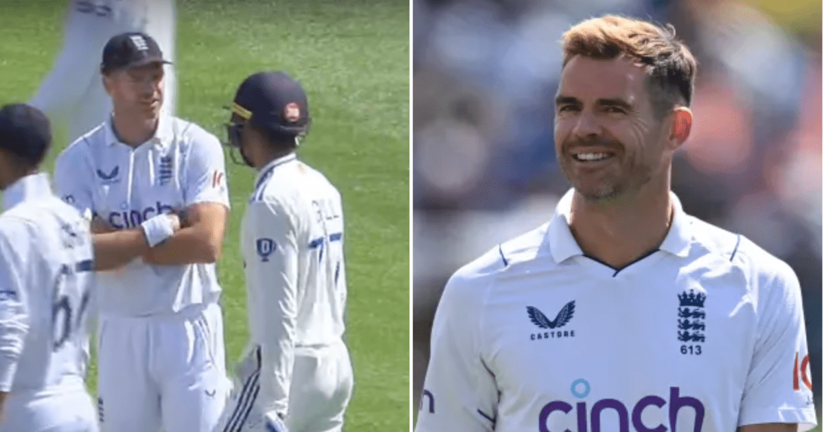 James Anderson reveals what he said in heated clash with Shubman Gill during England loss to India