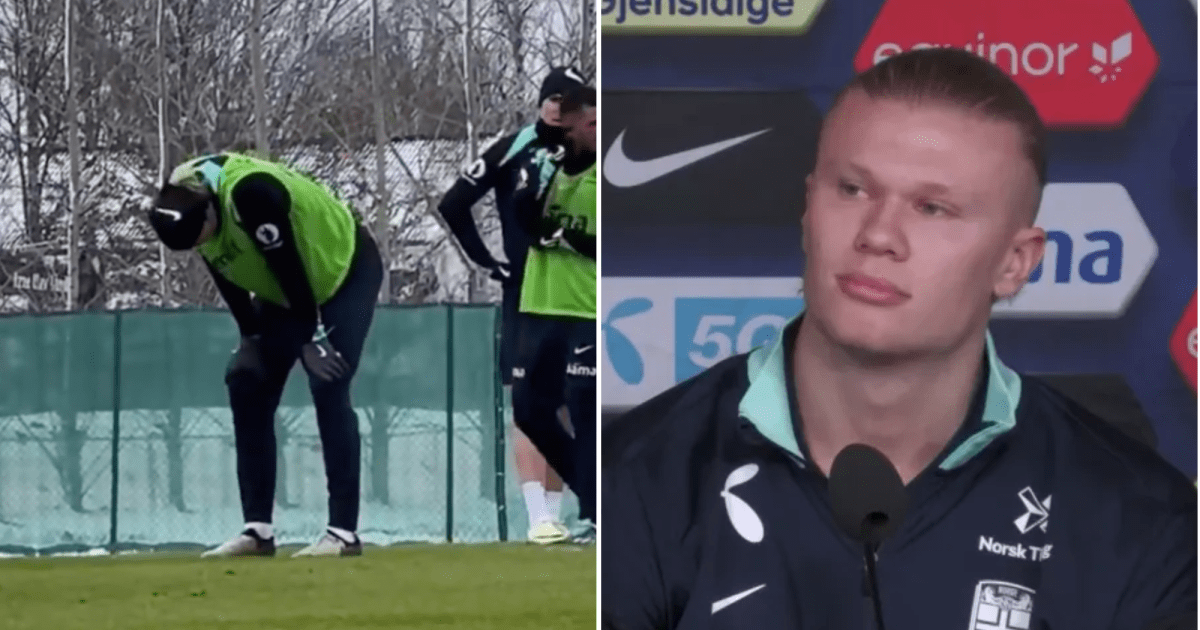 Erling Haaland injury: Man City star gives update after he's seen limping | Football