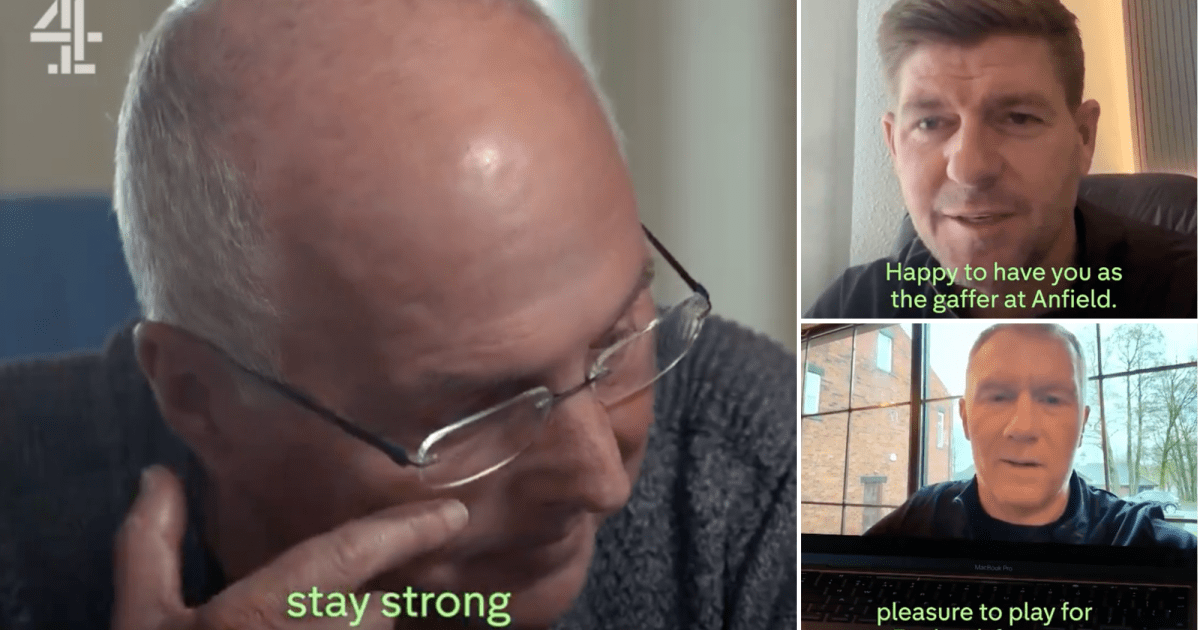 Sven-Goran Eriksson moved to tears as he's shown messages from ex-England stars | Football