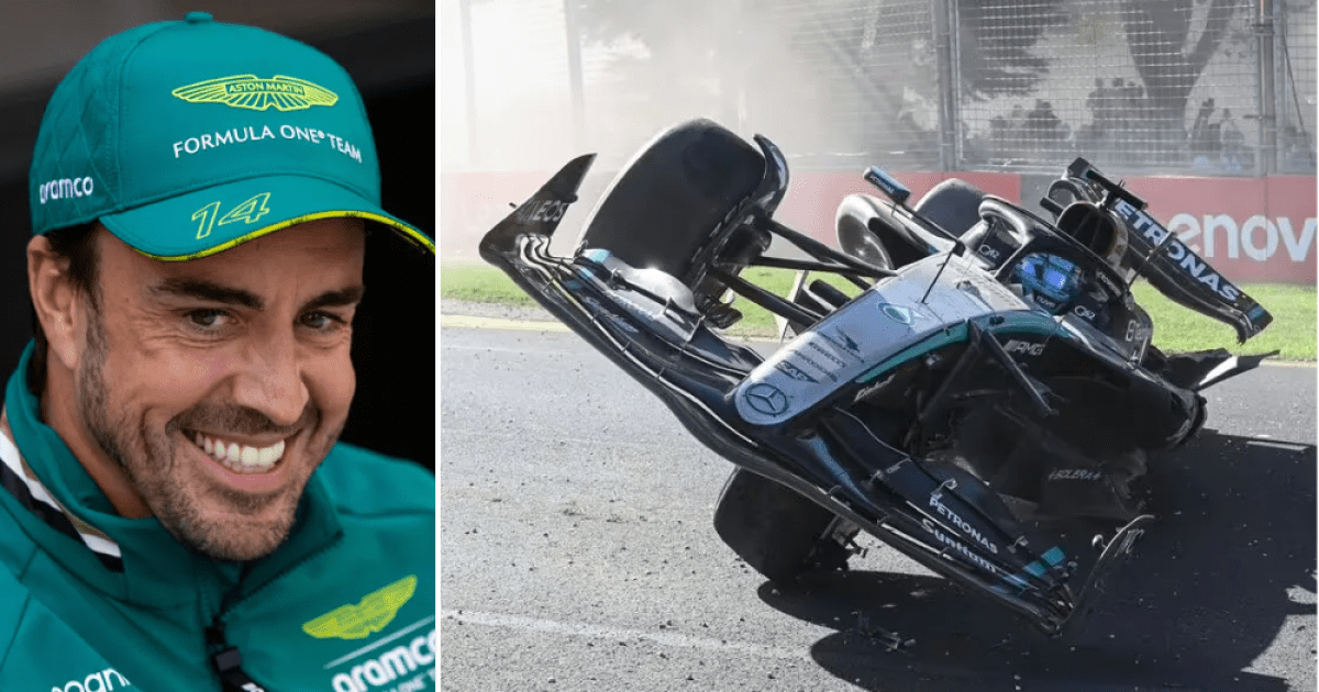 Fernando Alonso in talks for Mercedes seat despite causing George Russell crash