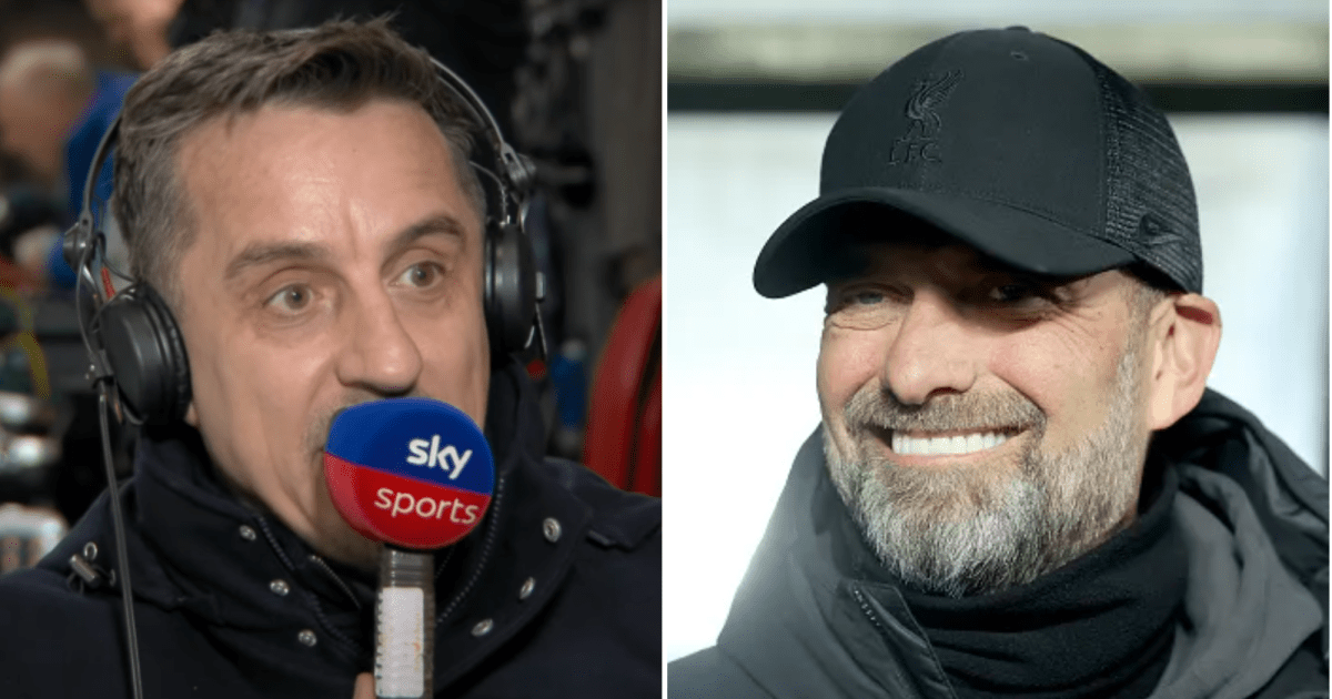 Gary Neville names the one person responsible for Liverpool's title challenge | Football
