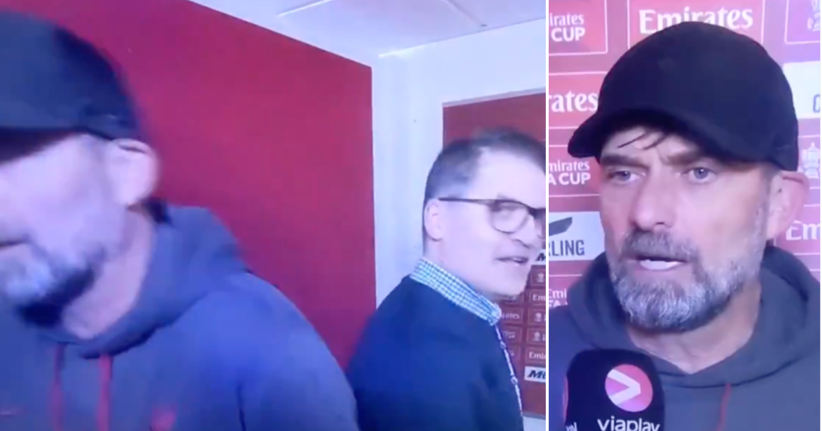 Jurgen Klopp storms out of interview after Liverpool lose at Man Utd over 'dumb question' | Football