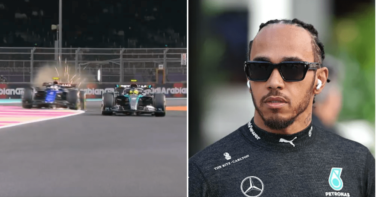 Mercedes fined £12,800 over 'super dangerous' Lewis Hamilton incident in Saudi Arabia practice