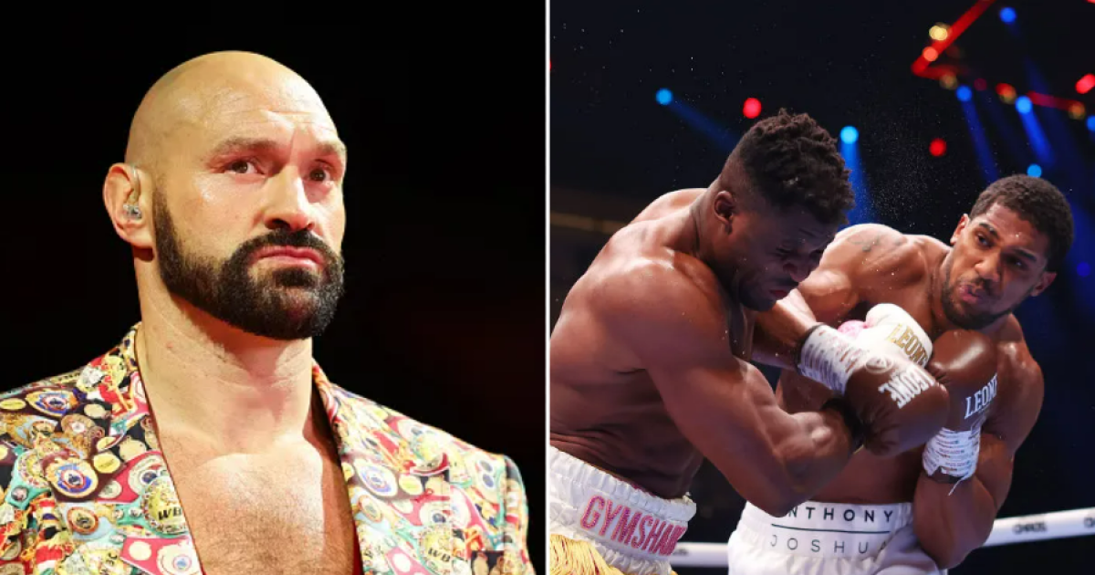 Tyson Fury reacts to Anthony Joshua win over Ngannou but sends warning over their fight