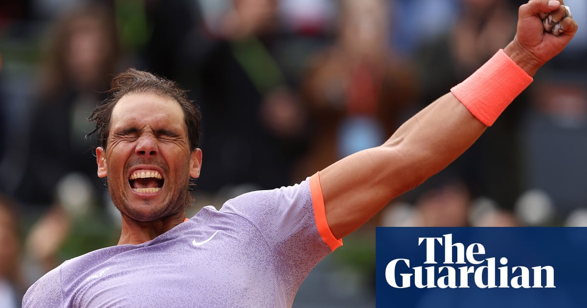 Rafael Nadal defeats Pedro Cachín to reach Madrid Open last 16 – video | Sport
