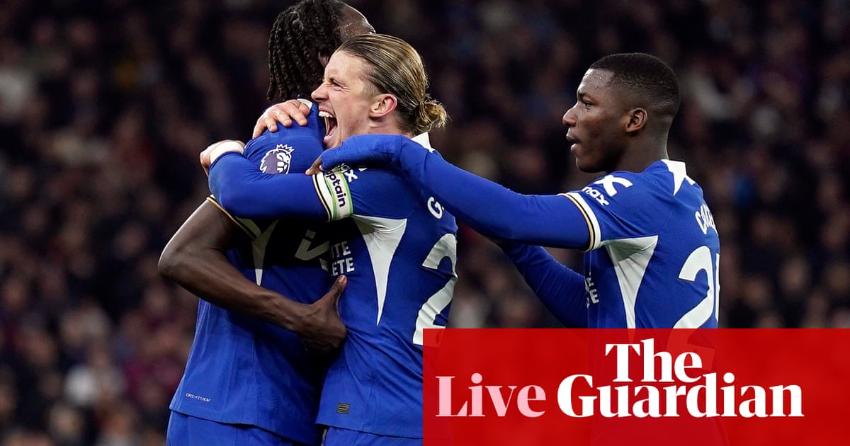 Aston Villa v Chelsea: Premier League – live | Premier League