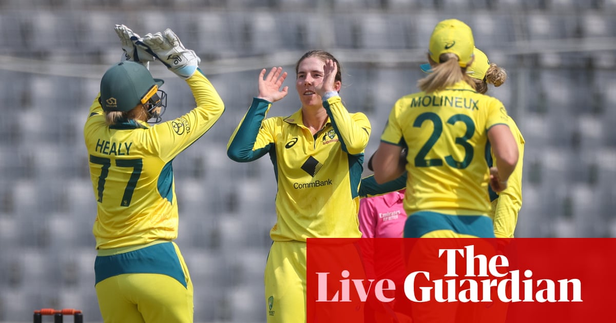 Australia win second women’s T20 against Bangladesh by 58 runs – live reaction | Australia women's cricket team