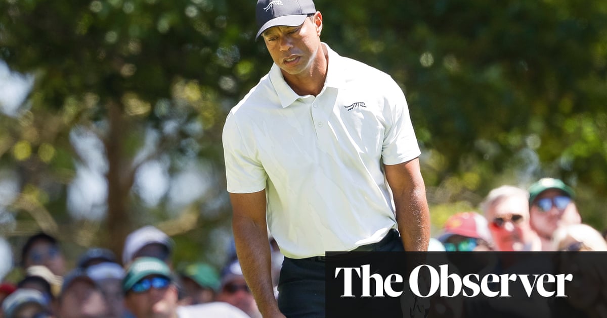 Tiger Woods makes unwanted Masters history while Scheffler edges into lead | The Masters