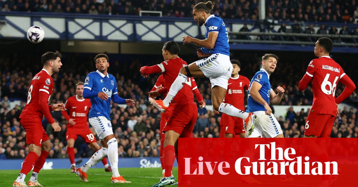 Everton v Liverpool: Premier League – live | Premier League