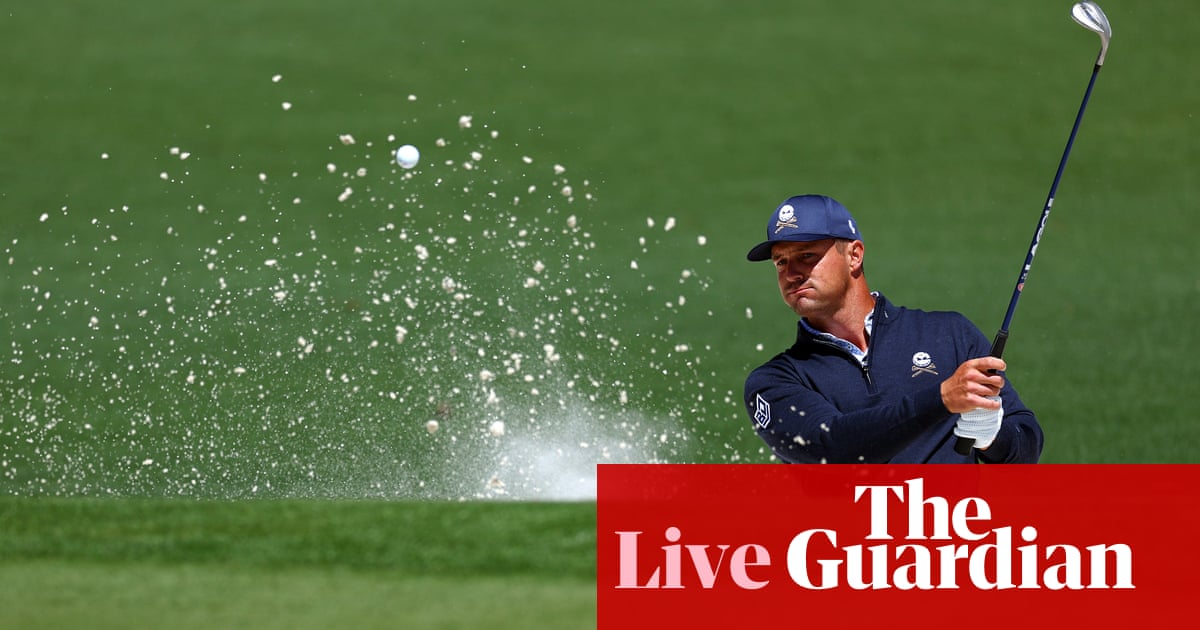 The Masters: day two at Augusta – live updates | The Masters