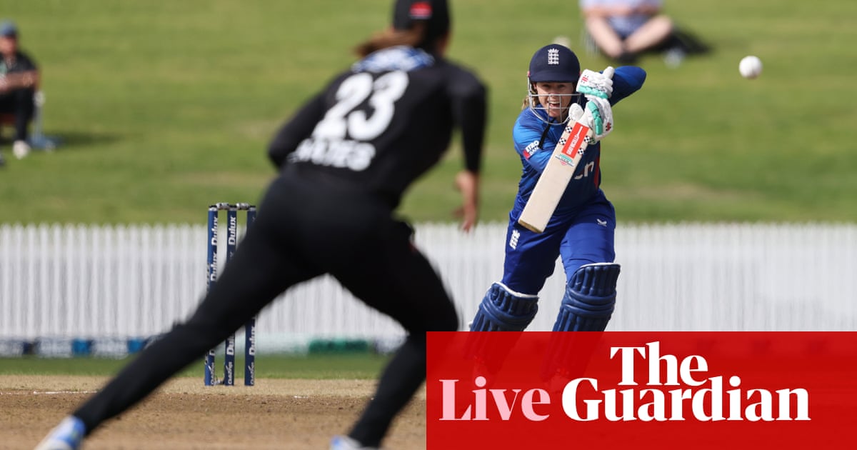 New Zealand v England: women’s second cricket ODI – live | Women's cricket