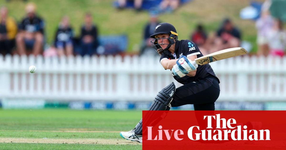 New Zealand v England: first women’s cricket ODI – live | Cricket