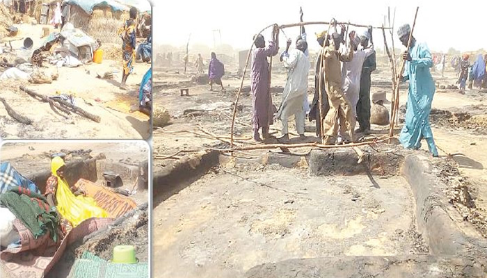 Borno police arrest four over attempt to burn IDP camp